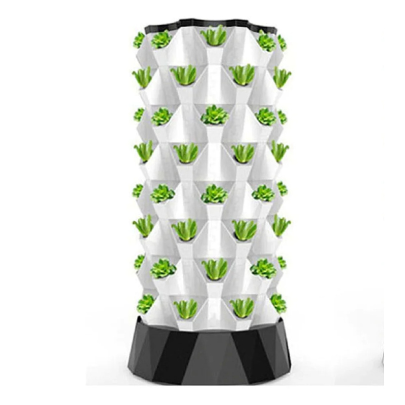 Hydroponic Tower Garden - برج زراعة عمودي، نظام زراعة الأناناس