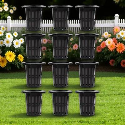 Hydroponic Net Pots 3 Inch - 50 قطعة من سلال الزراعة المائية