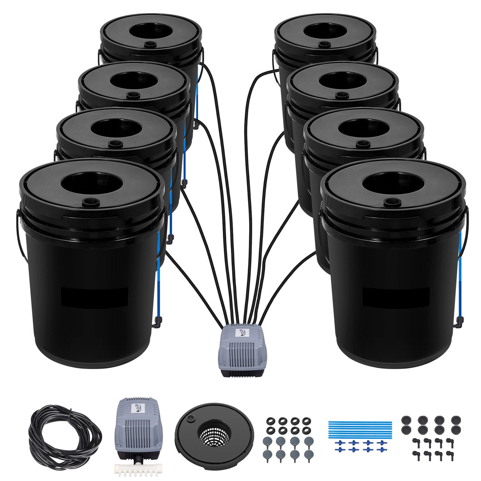 Deep Water Culture Kit - نظام الزراعة المائية DWC، 5 جالون