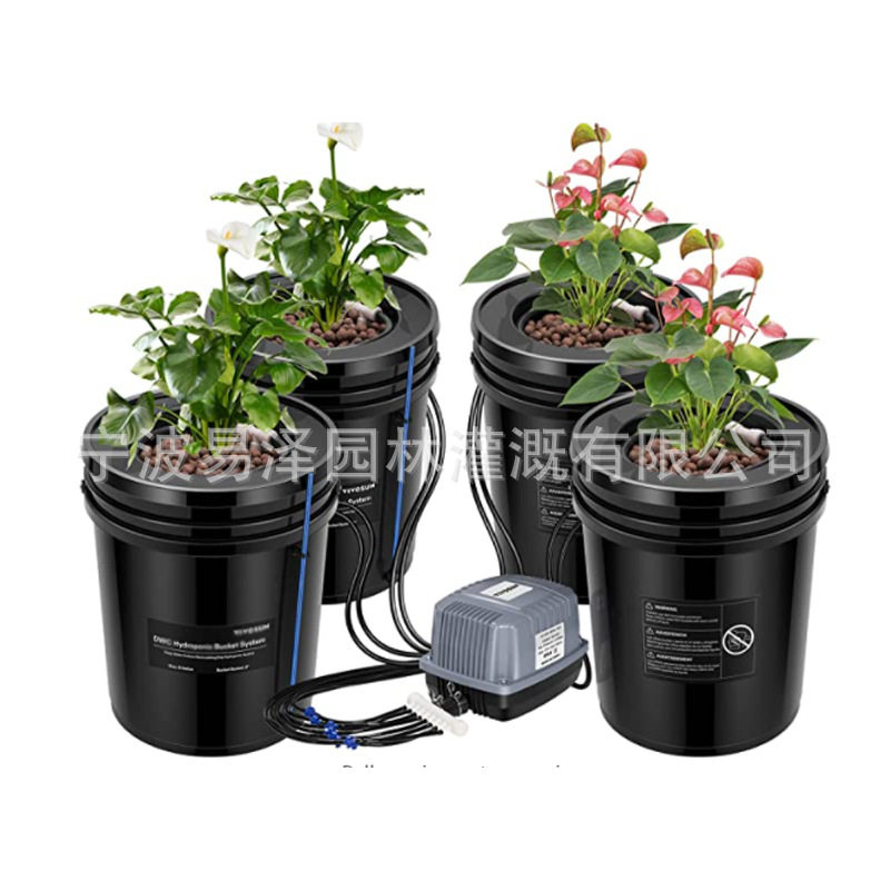Dwc Bucket System 5 Gallon - نظام هيدروبونيك بالتنقيط المتداول DWC، حاوية