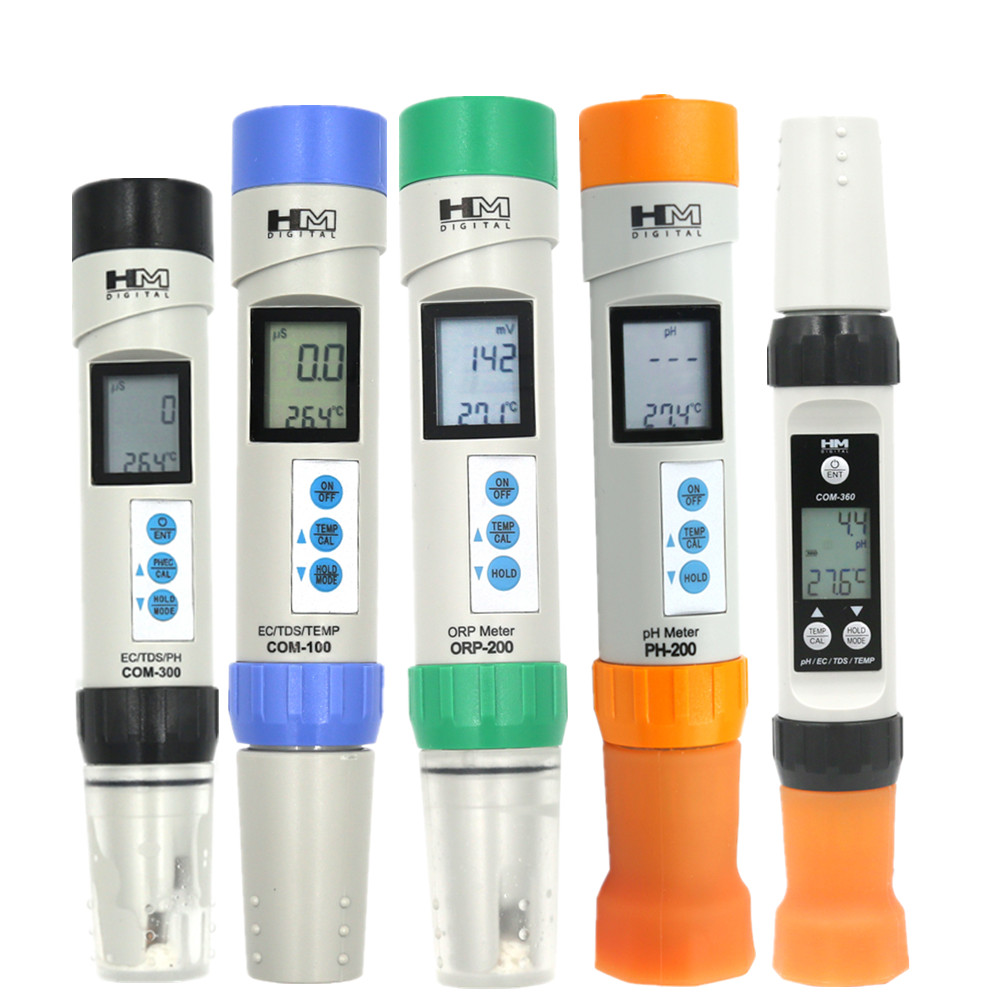 Ph Ec Meter Hydroponic - HM 2 /3 /4 في 1