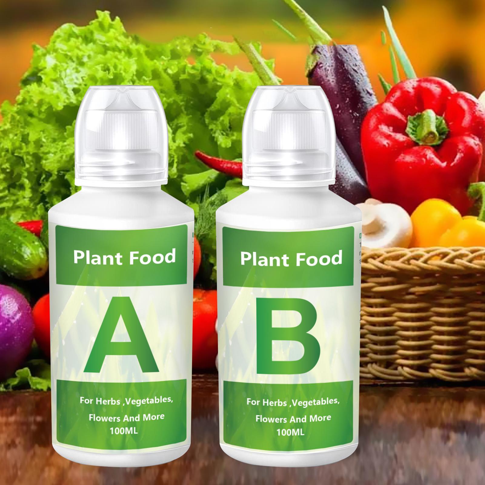 Hydroponic Nutrient A B Set - المواد الغذائية المائية الأسمدة A و
