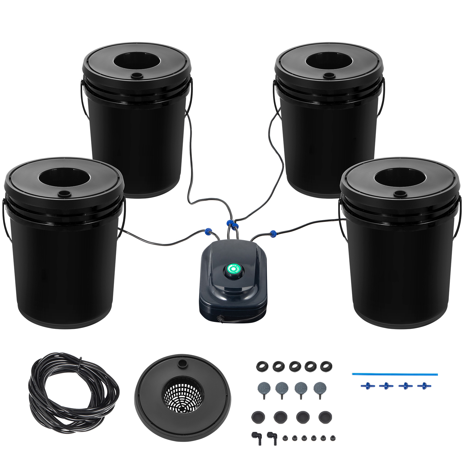 Deep Water Culture Kit - نظام الزراعة المائية DWC، يتكون من