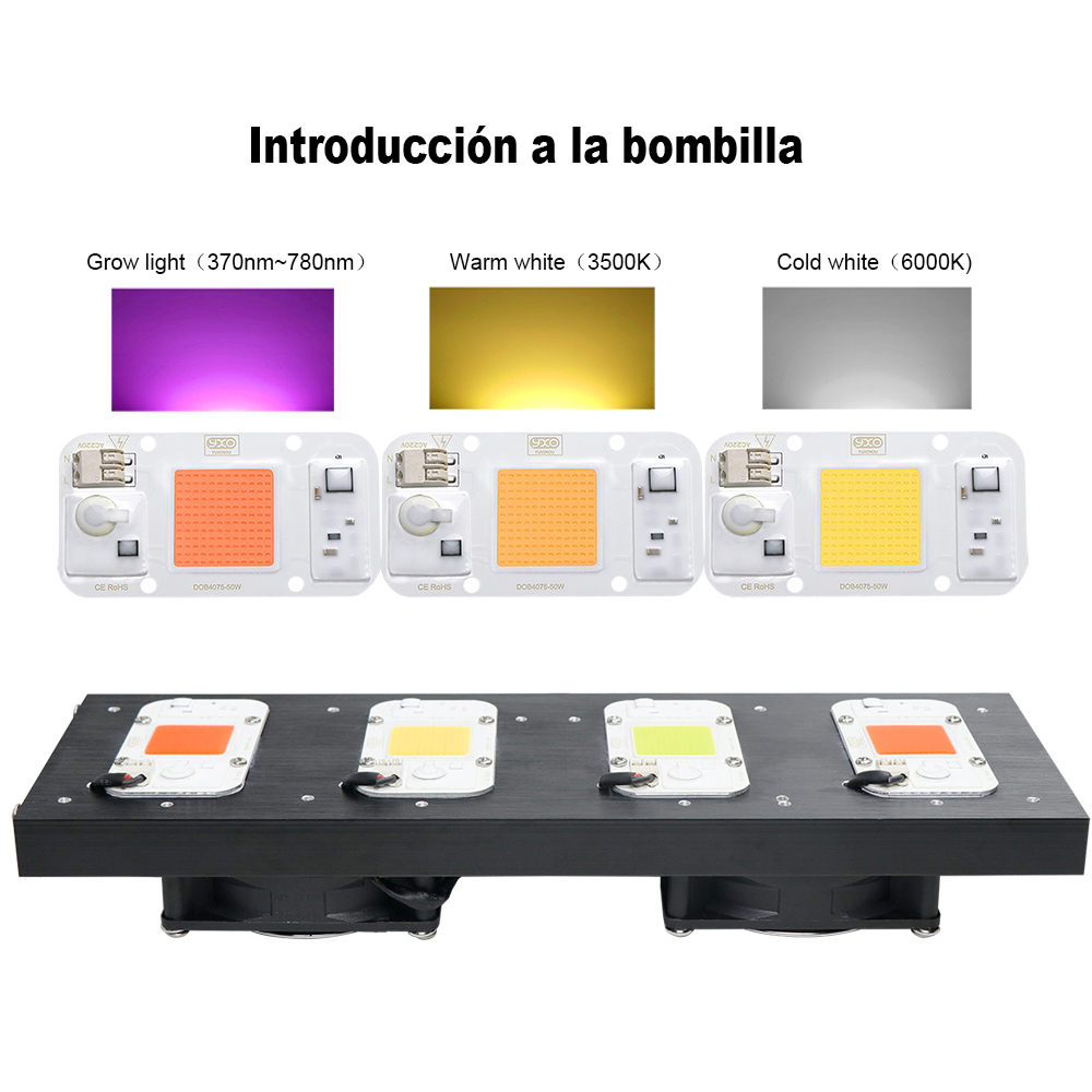الطيف الكامل LED النبات تنمو ض - مراجعة Led Grow Light 1000W Full Spectrum وسعره