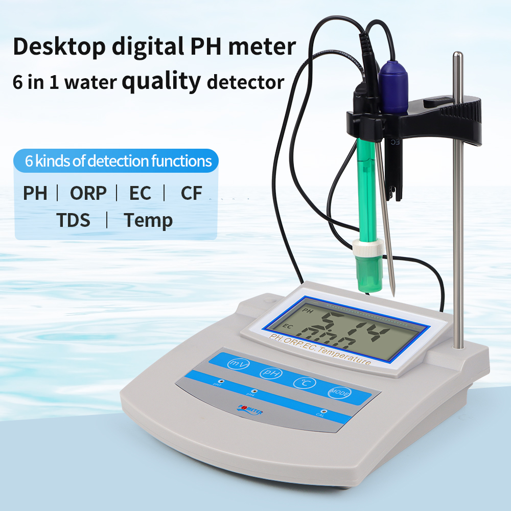6 في 1 مقياس درجة الحموضة جهاز - مراجعة Ph Ec Meter Hydroponic وسعره
