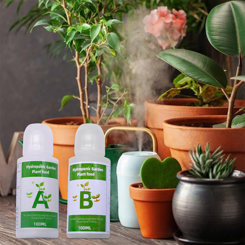 الأسمدة AB مجموعة جزأين المائي - مراجعة Hydroponic Nutrient A B Set وسعره