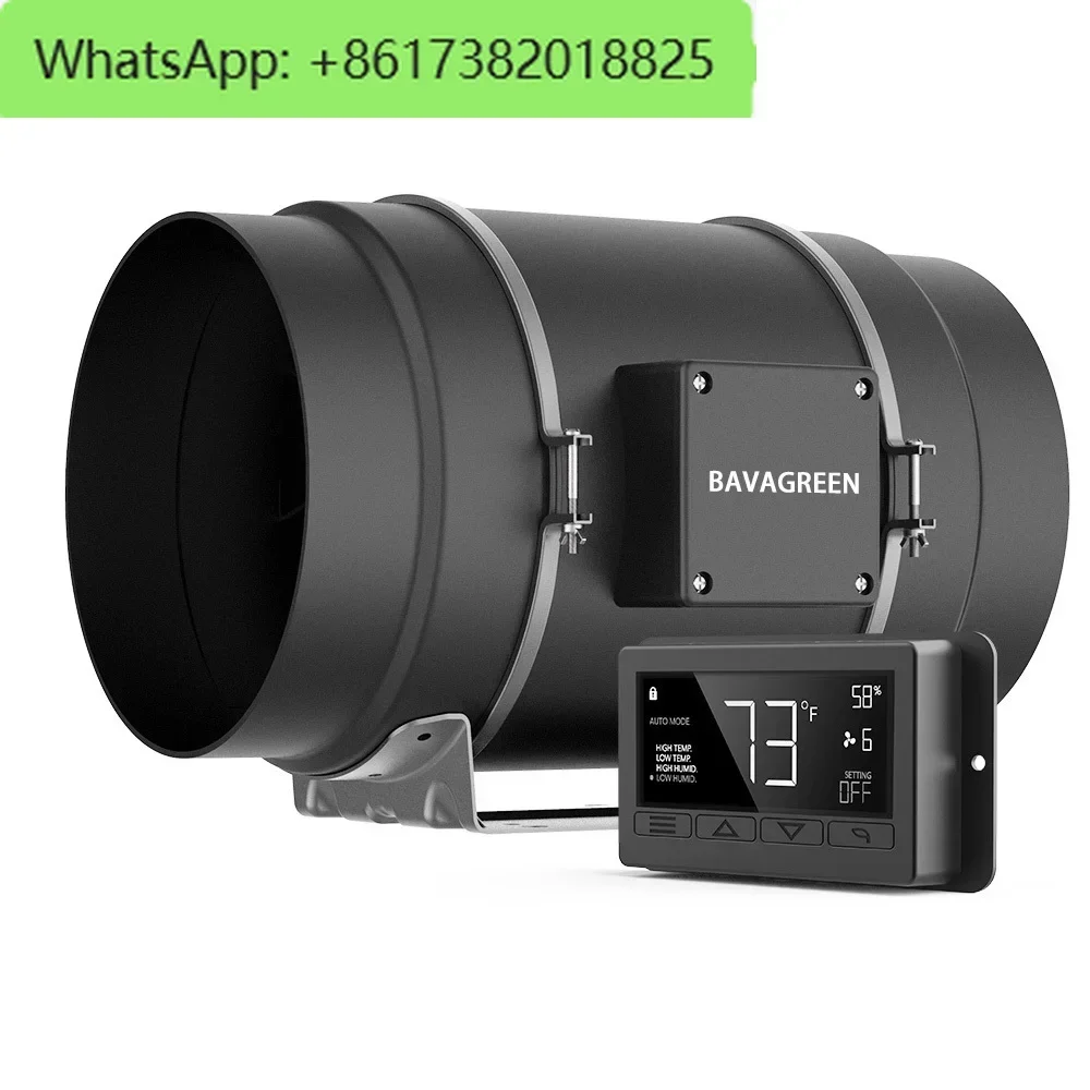 نظام Smart Grow BA200 180W مع  - مراجعة Inline Duct Fan 8 Inch وسعره