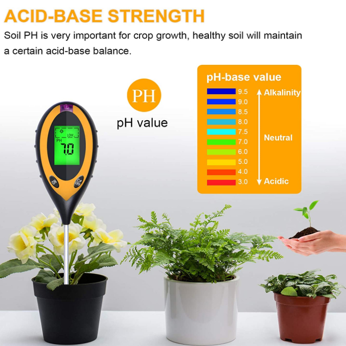 جهاز اختبار التربة 4 في 1 لقيا - مراجعة Ph Ec Meter Hydroponic وسعره