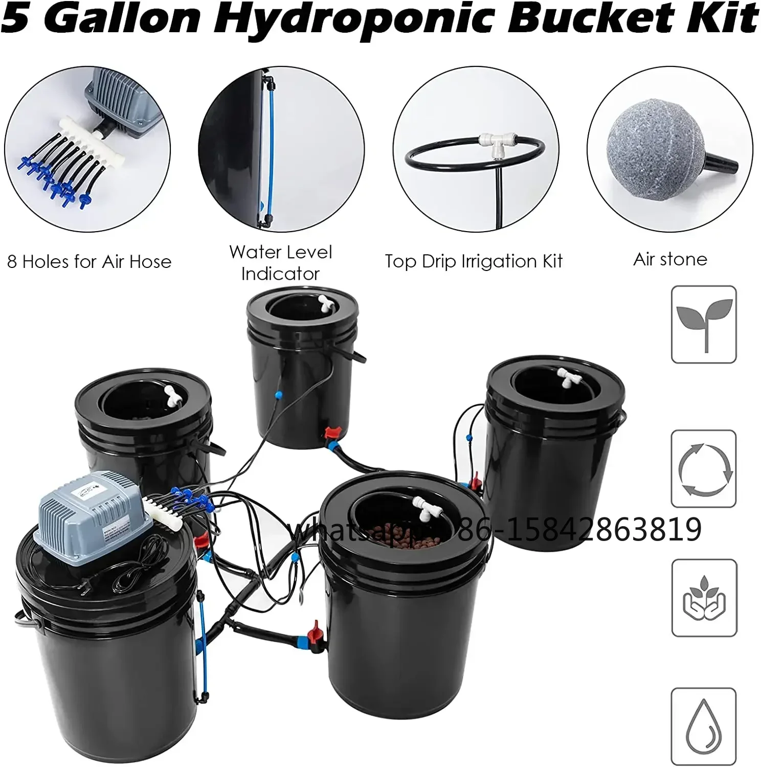 نظام زراعة مائي جديد بتقنية De - مراجعة Deep Water Culture Kit وسعره